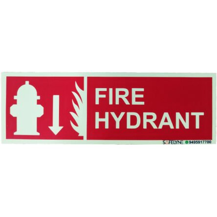 SIGNAGE FIRE HYDRANT AUTOGLOW
