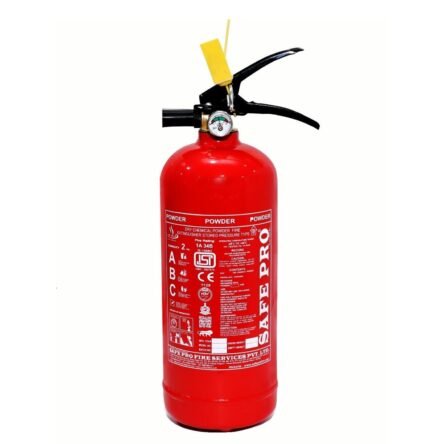 FIRE EXTINGUISHER ABC TYPE 2 KG ISI CE BIS CERTIFIED SAFEPRO