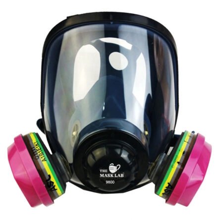 FULL FACE GAS MASK THE MASK LAB 9800