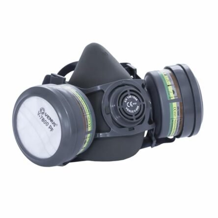 HALF FACE MASK & GAS FILTERS VENUS V-800+V-7800