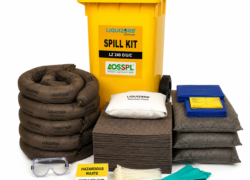 SPILL KIT AOSSPL LIQUIZORB LZ 240 O/U/C DUSTBIN  WHEELED  240 LTR