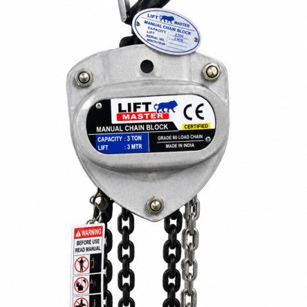 MANUAL CHAIN HOIST/ CHAIN PULLEY BLOCK LIFT MASTER 1 TO 50 TONNES