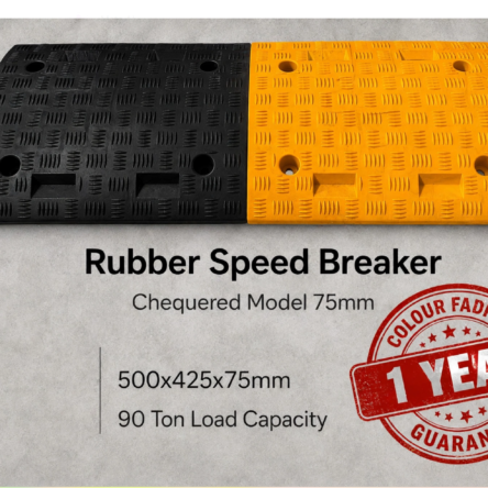 RUBBER SPEED BREAKER CHEQUERED JAWAHAR RUBBER