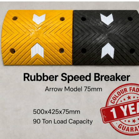 RUBBER SPEED BREAKER ARROW MODEL 75MM JAWAHAR RUBBBER