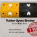 RUBBER SPEED BREAKER ARROW MODEL 75MM JAWAHAR RUBBBER