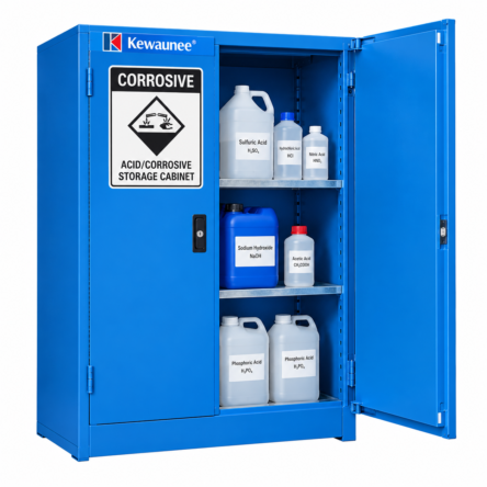 SAFETY CABINENT ACID/CORROSIVE STORAGE CABINENT KEWAUNEE