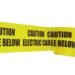 CAUTION TAPE / BARRICADE TAPE- CAUTION ELECTRIC CABLE BELOW